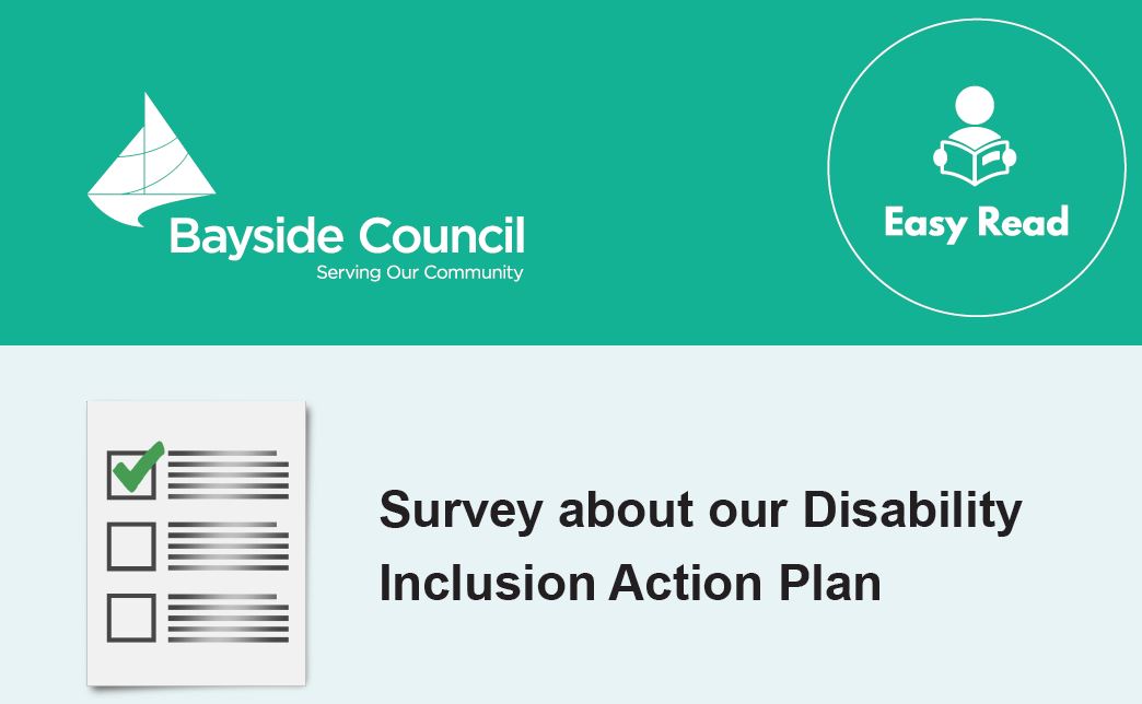 Easy Read Survey | Improving Inclusion | Have Your Say Bayside