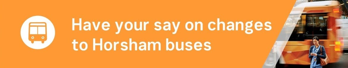 Have your say on changes to Horsham buses