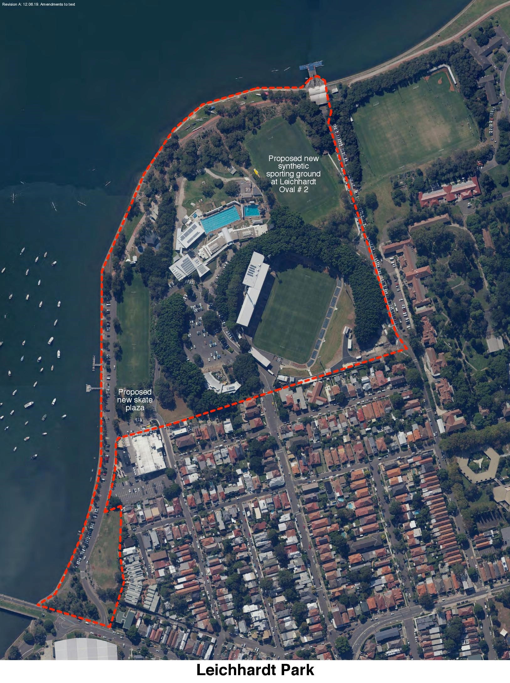Leichhardt Park map