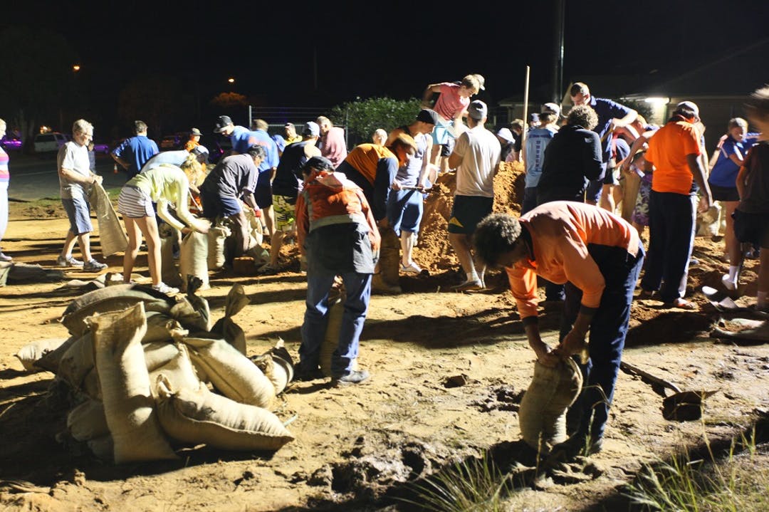 Funding the flood levee upgrade