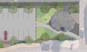 Asquith park bus stop and current parking