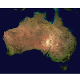 Map of Australia