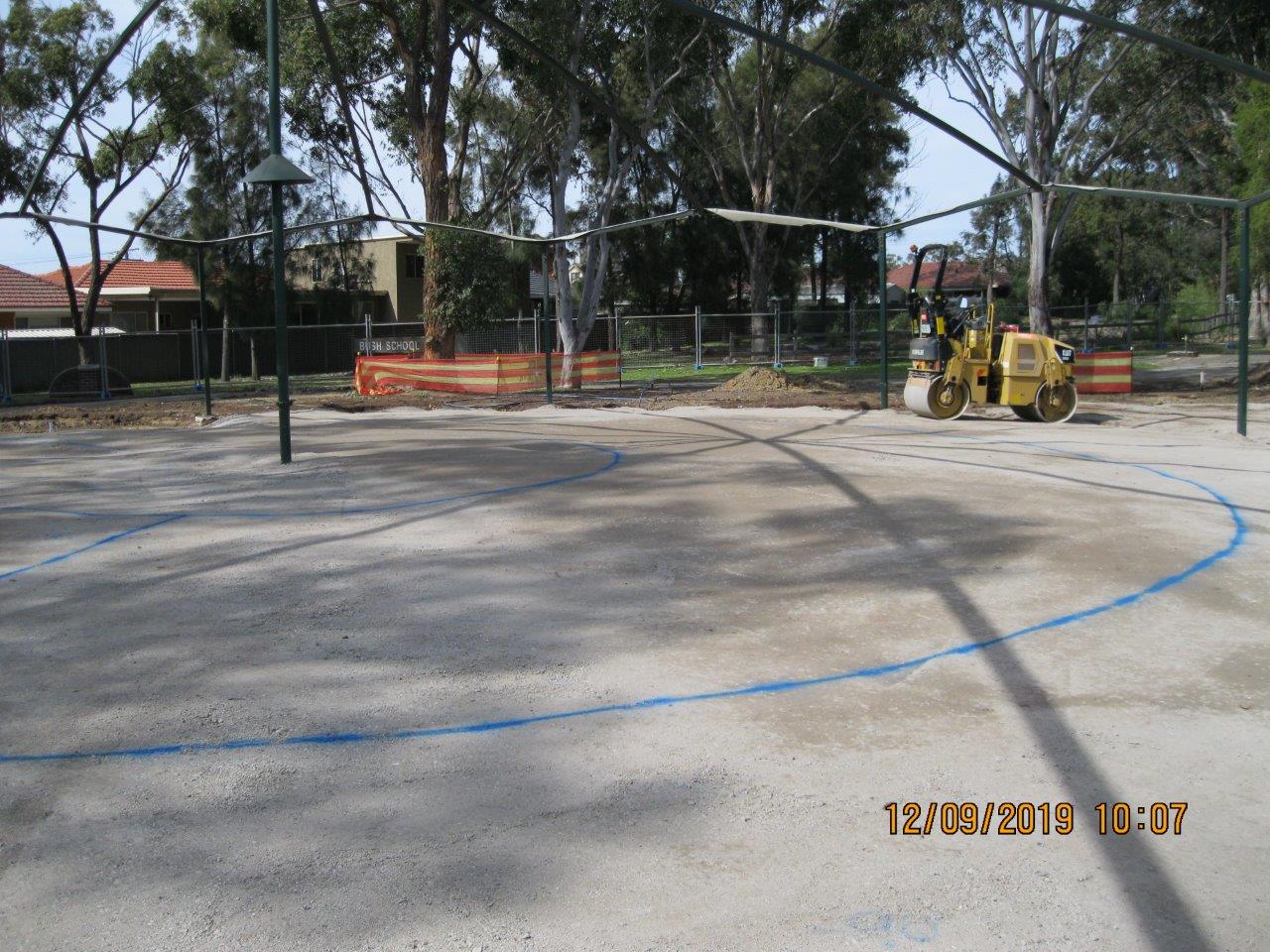 Site preparation underway