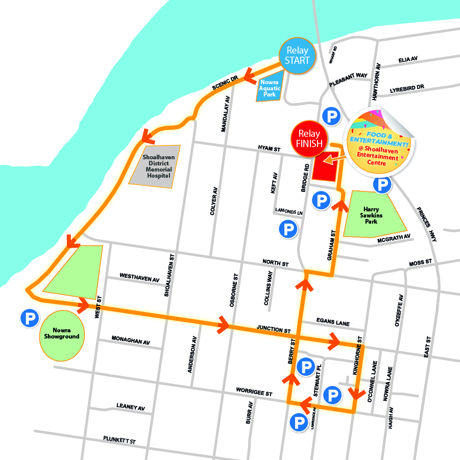 Queen’s Baton Relay Temporary Road Closures Queen's Baton Relay Nowra