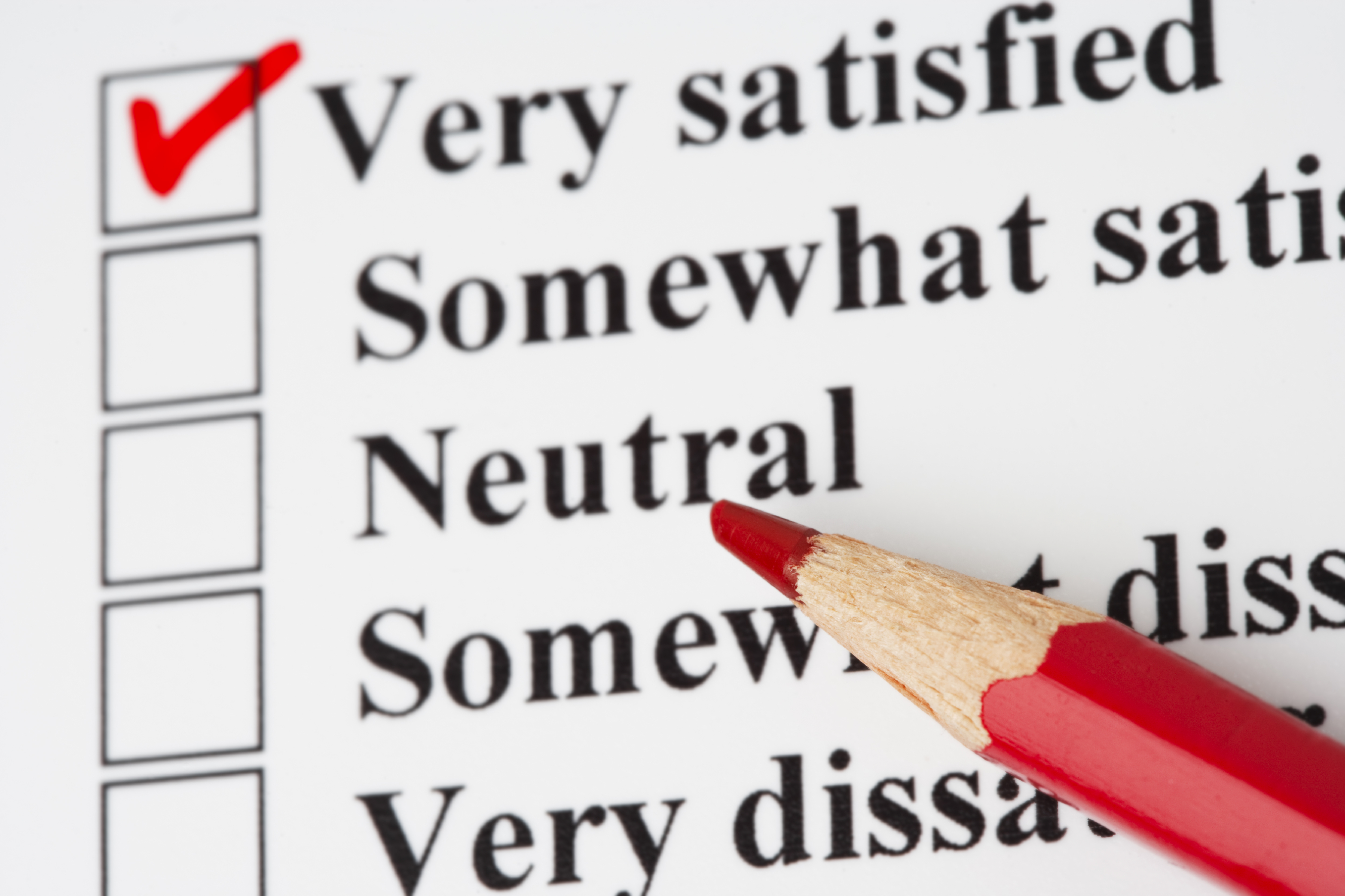 Survey customer satisfaction