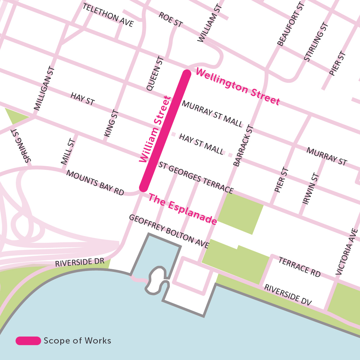 Main Street Refresh – William Street | Engage Perth