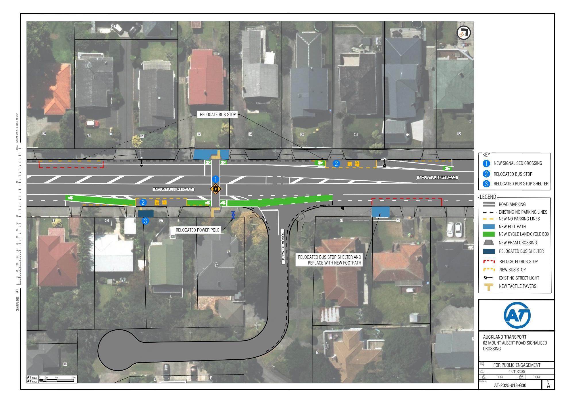 Mt Albert Road Midblock Crossing | Auckland Transport AT