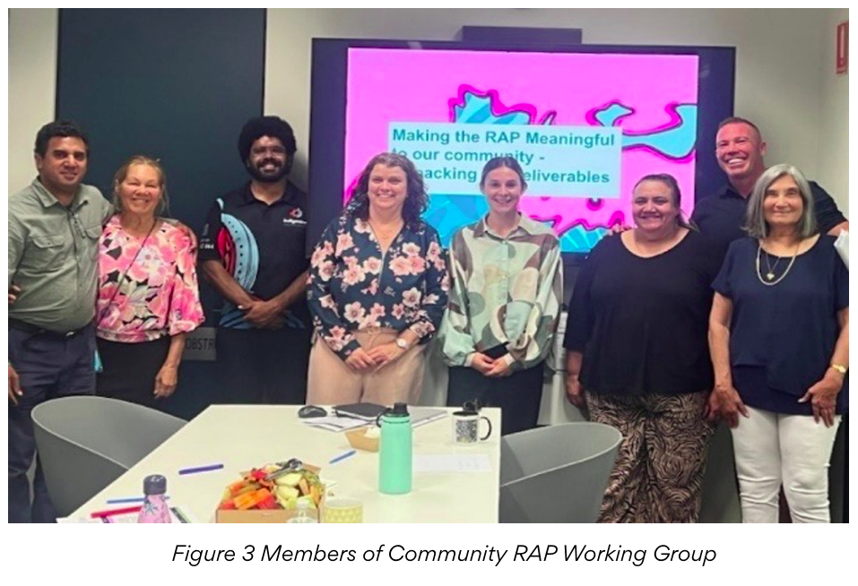 Image of members of Council's Community Working Group RAP