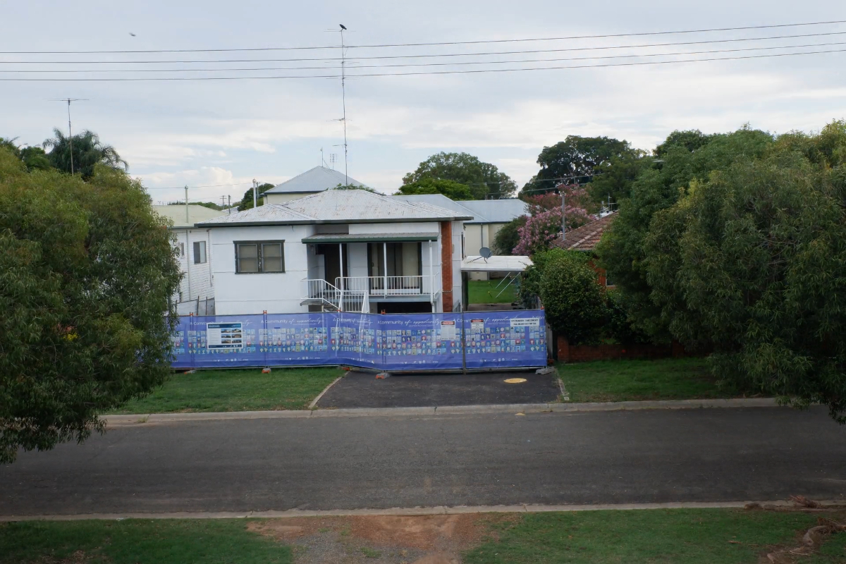 Time lapse of Robinson Avenue demolition