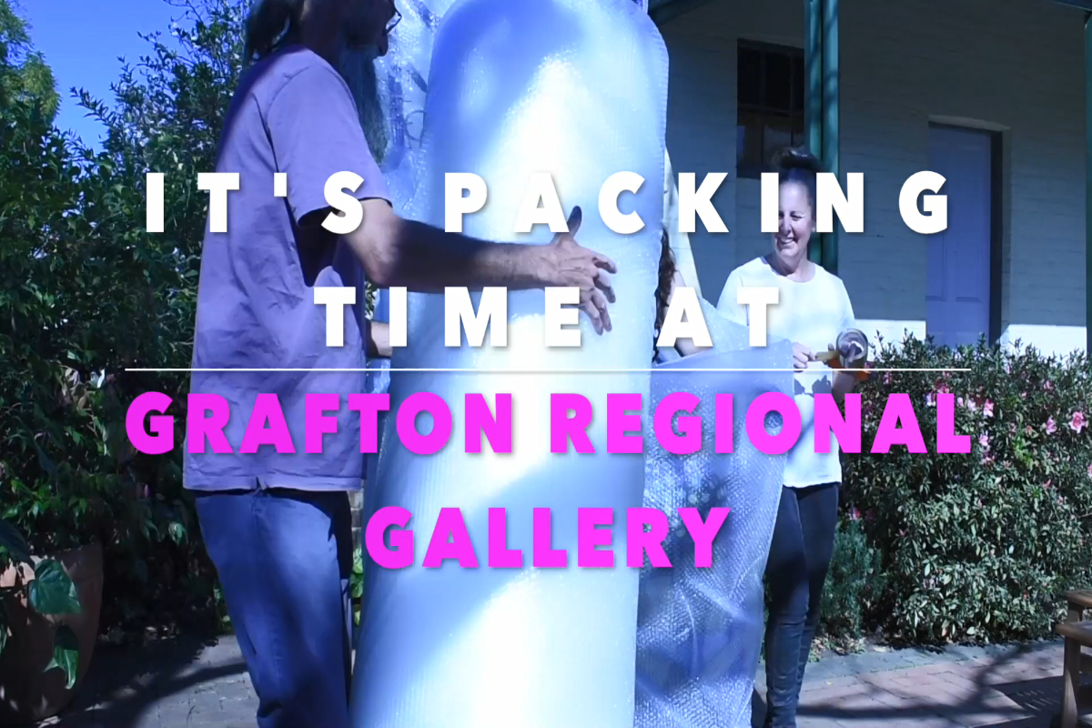 The Gallery is packed up and ready for Renovations