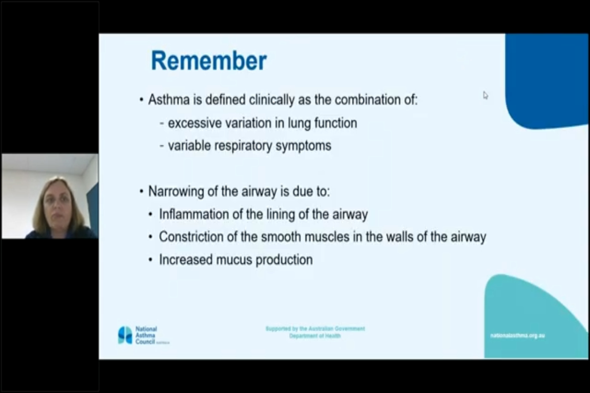 Adult Asthma with the National Asthma Council