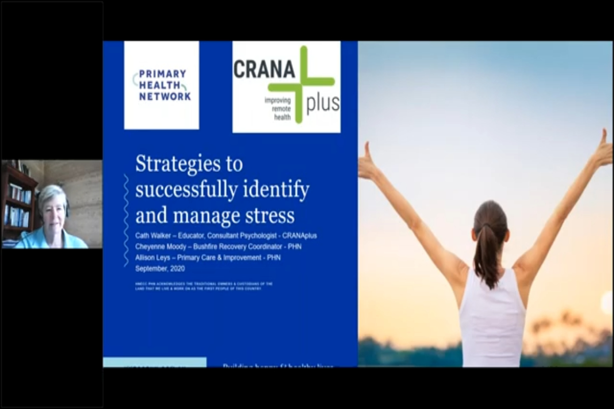 Strategies to successfully  identify and  manage stress 