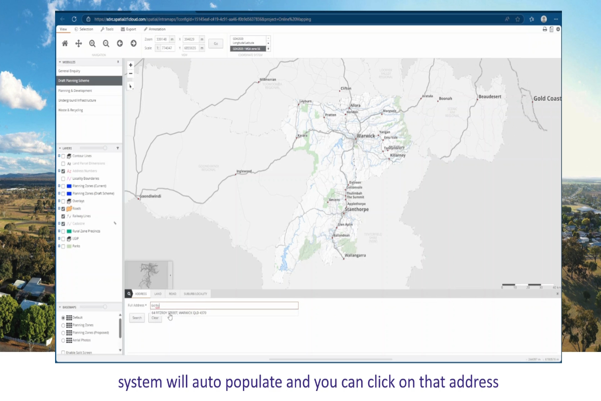 How to Use IntraMaps to View the Proposed Changes
