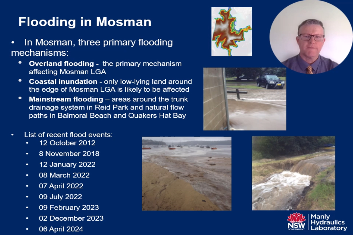 3. Flooding in Mosman - MHL Presentation - Mosman Flood Study Overview 