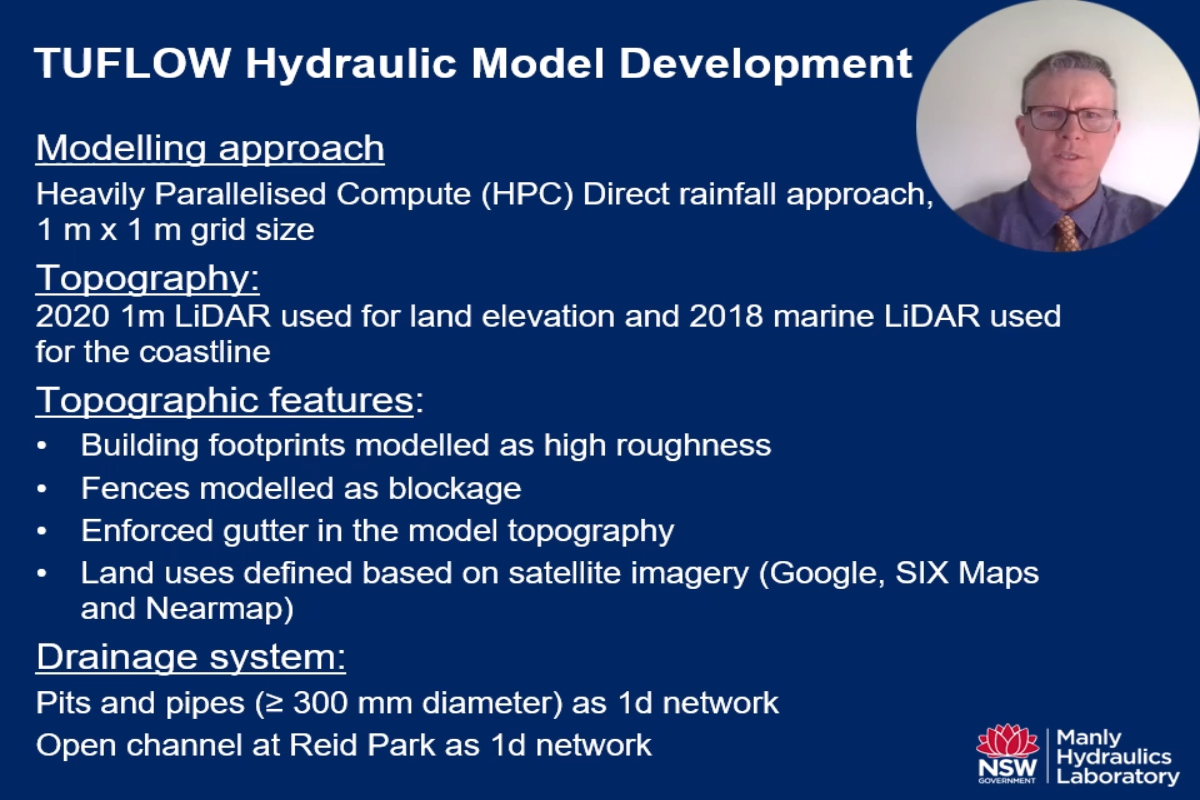 4. Flood model development - MHL Presentation - Mosman Flood Study Overview 