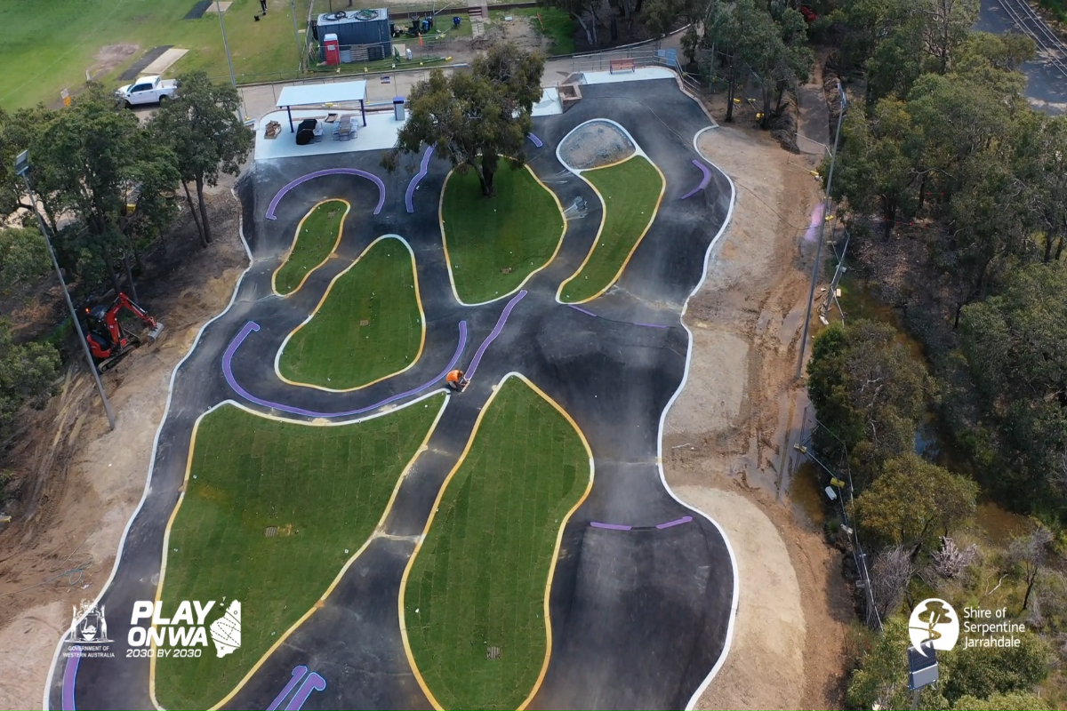 Byford Bike Pump Track and Skate Park update! 