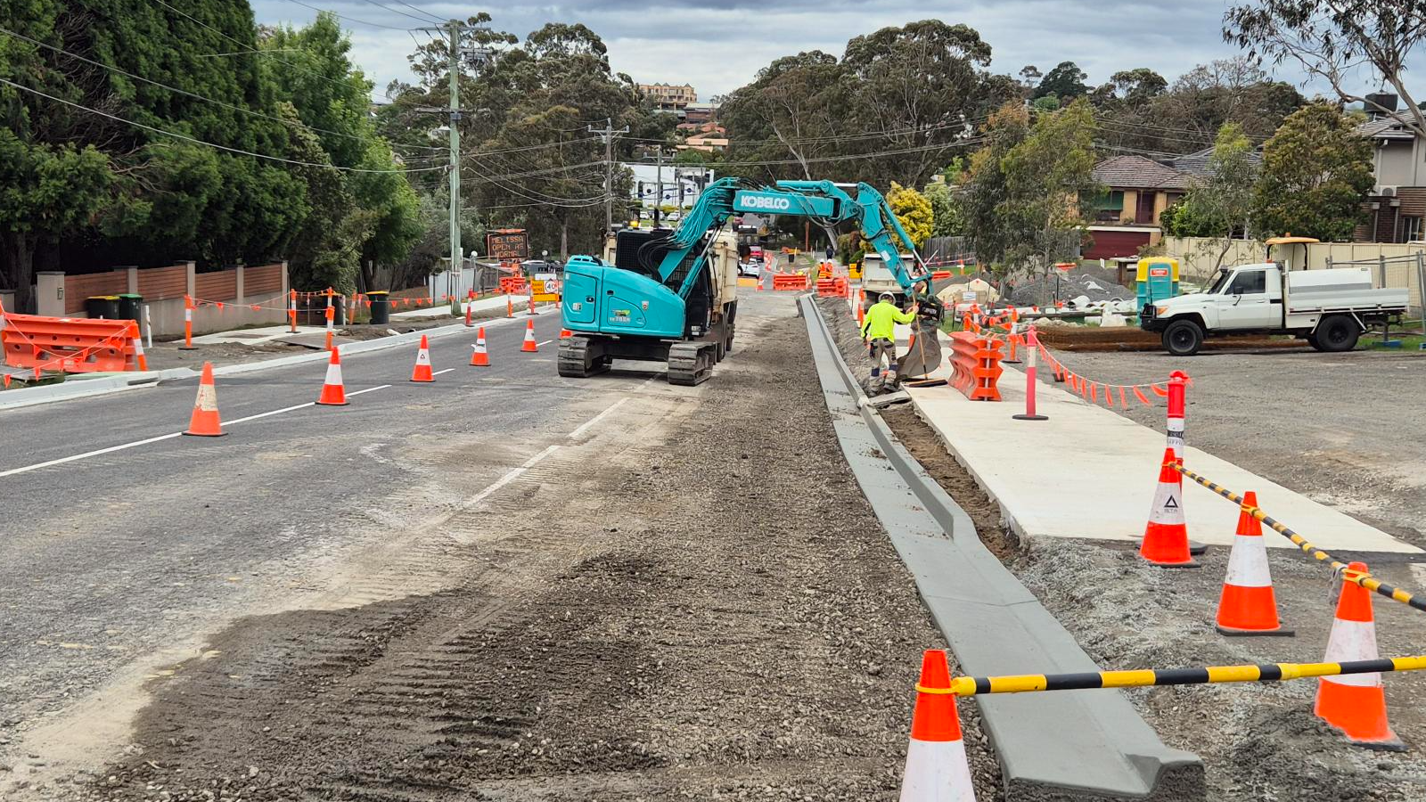 Construction works have resumed | Templestowe Route Upgrade | Your Say ...