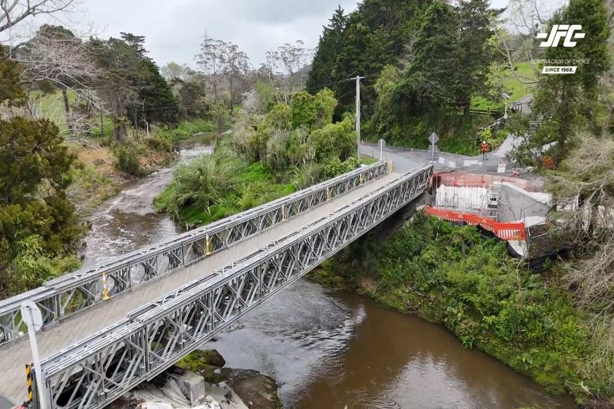 Completed - Mill Flat Road Bridge 