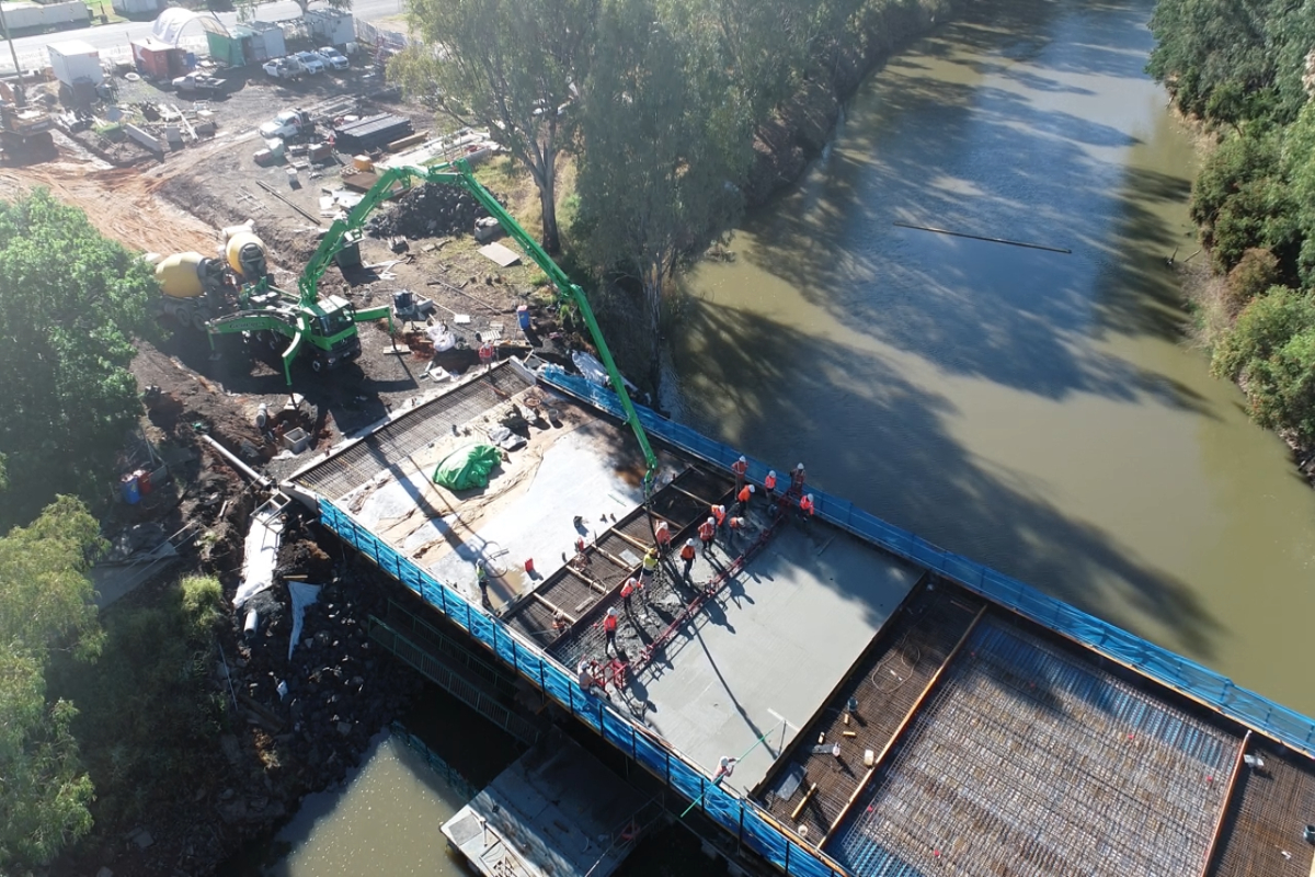Violet Street Bridge - 14 October