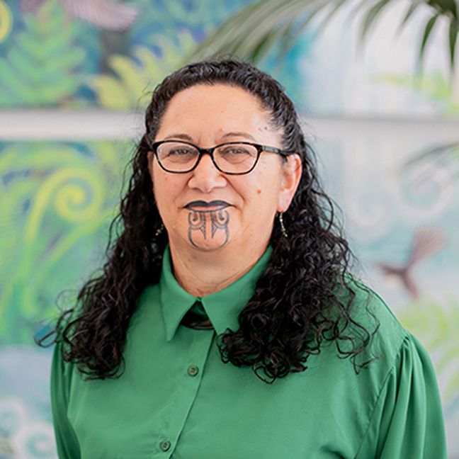 Team member, Nina Hori Te Pa