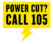 Power cut call 105