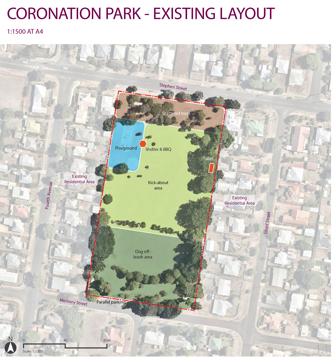 Coronation Park master plan Have your say TRC