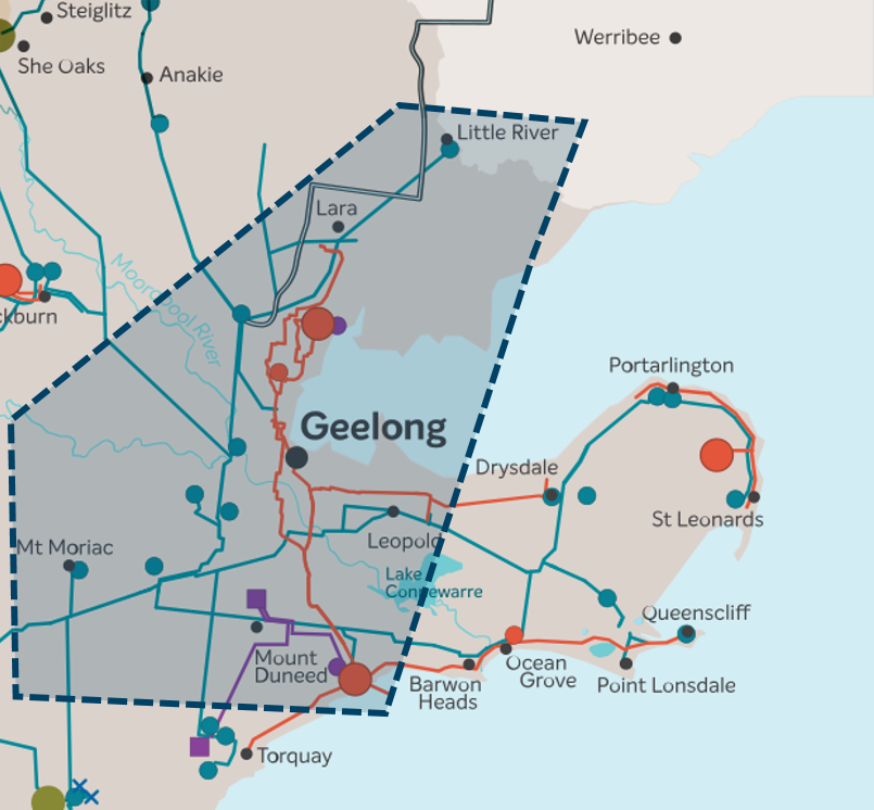 Map Of Greater Geelong Greater Geelong - Works In Your Area | Your Say At Barwon Water
