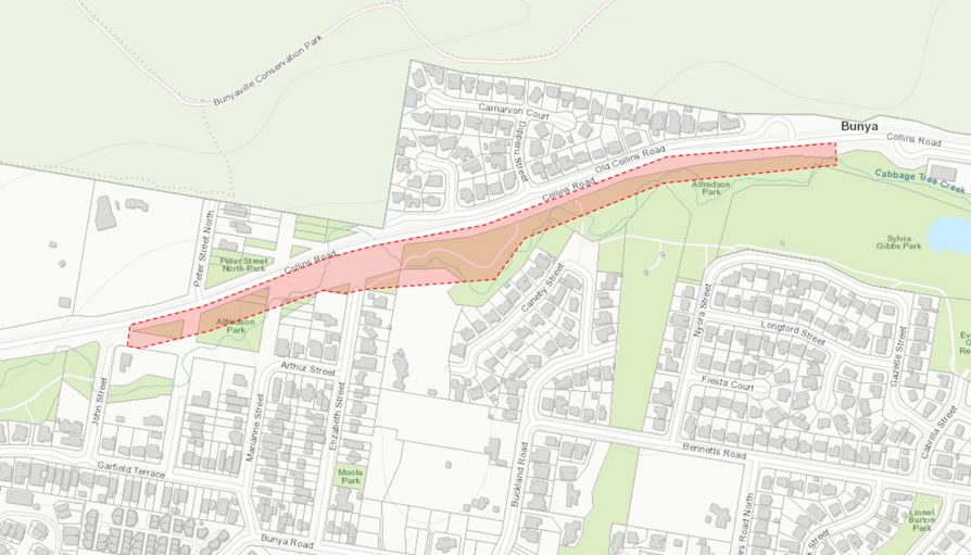Cabbage Tree Creek, Everton Hills Active Transport Improvements
