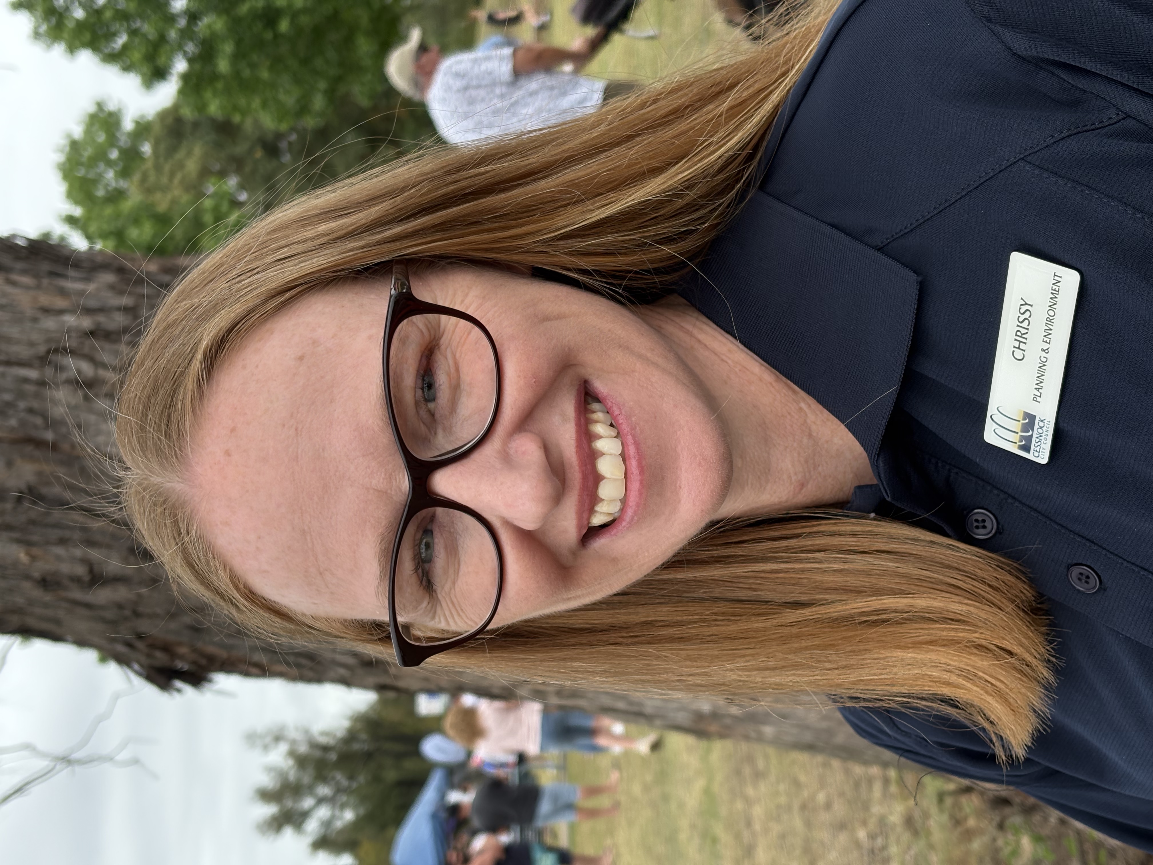 Team member, Chrissy Grainger