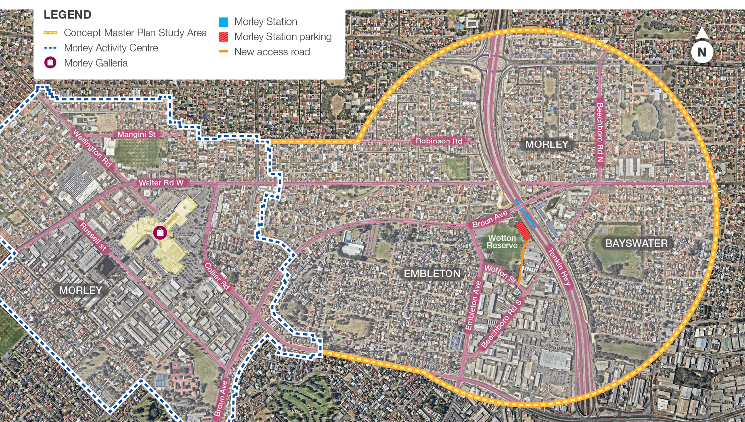 Morley Station Master Plan Engage Bayswater