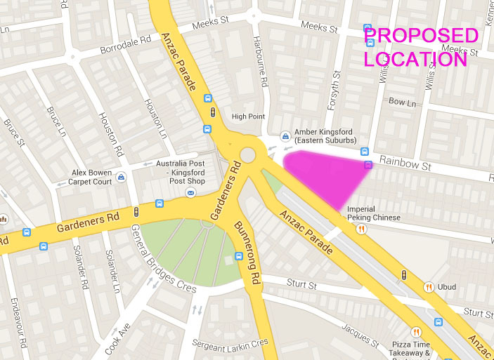 Randwick Light Rail Map