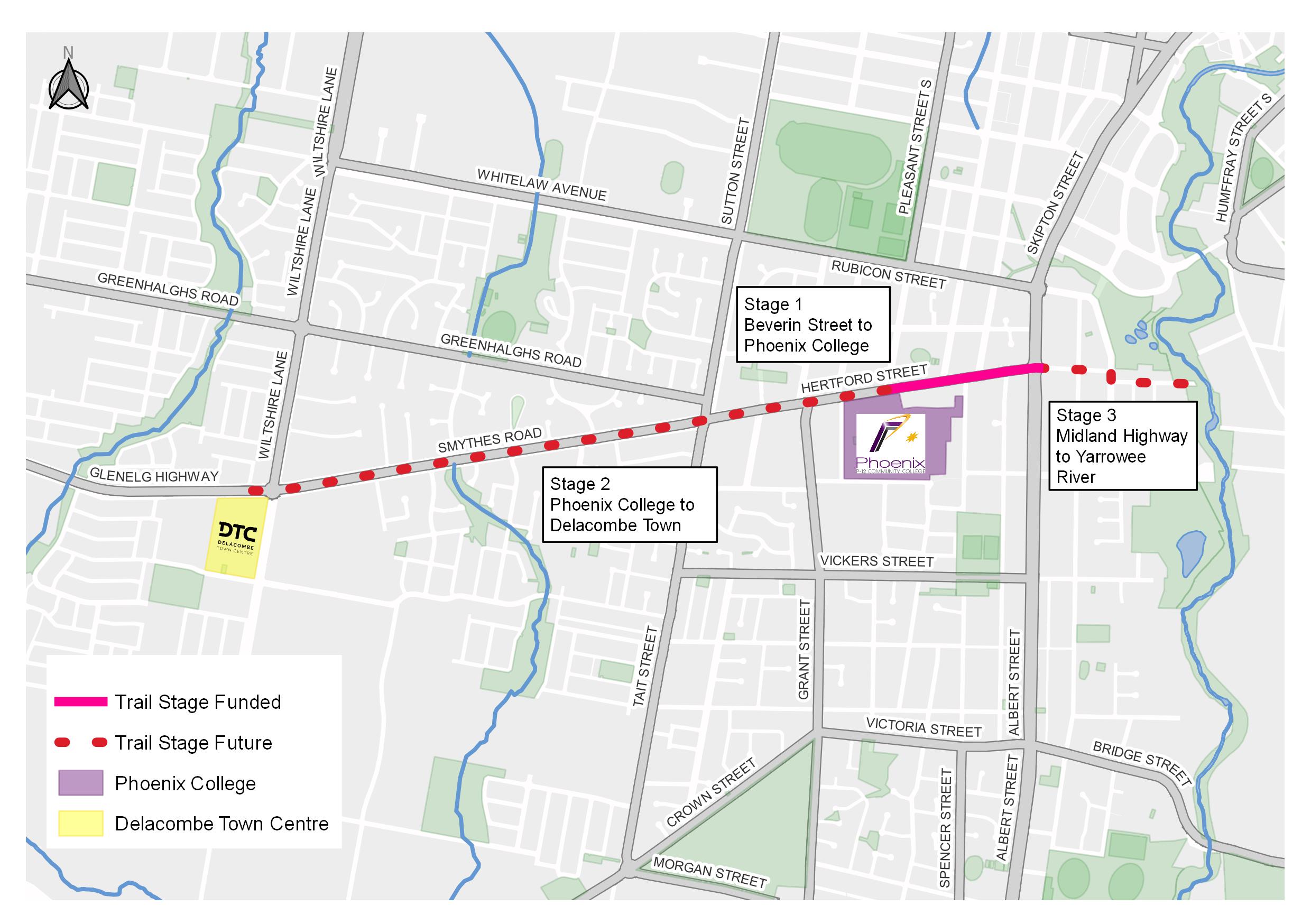 New Glenelg Highway bike path taking shape The Local