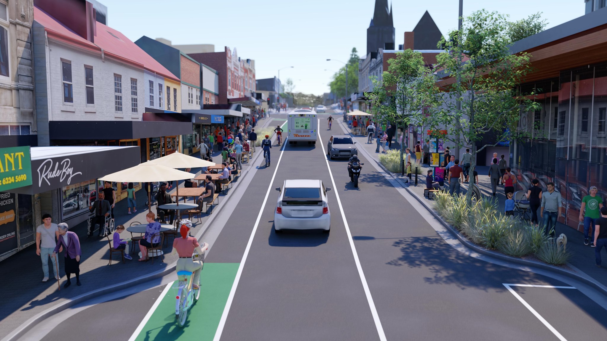 Elizabeth Street (Midtown) Streetscape Project Your Say Hobart