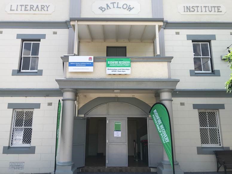 Recovery centre batlow