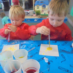 Children painting resized