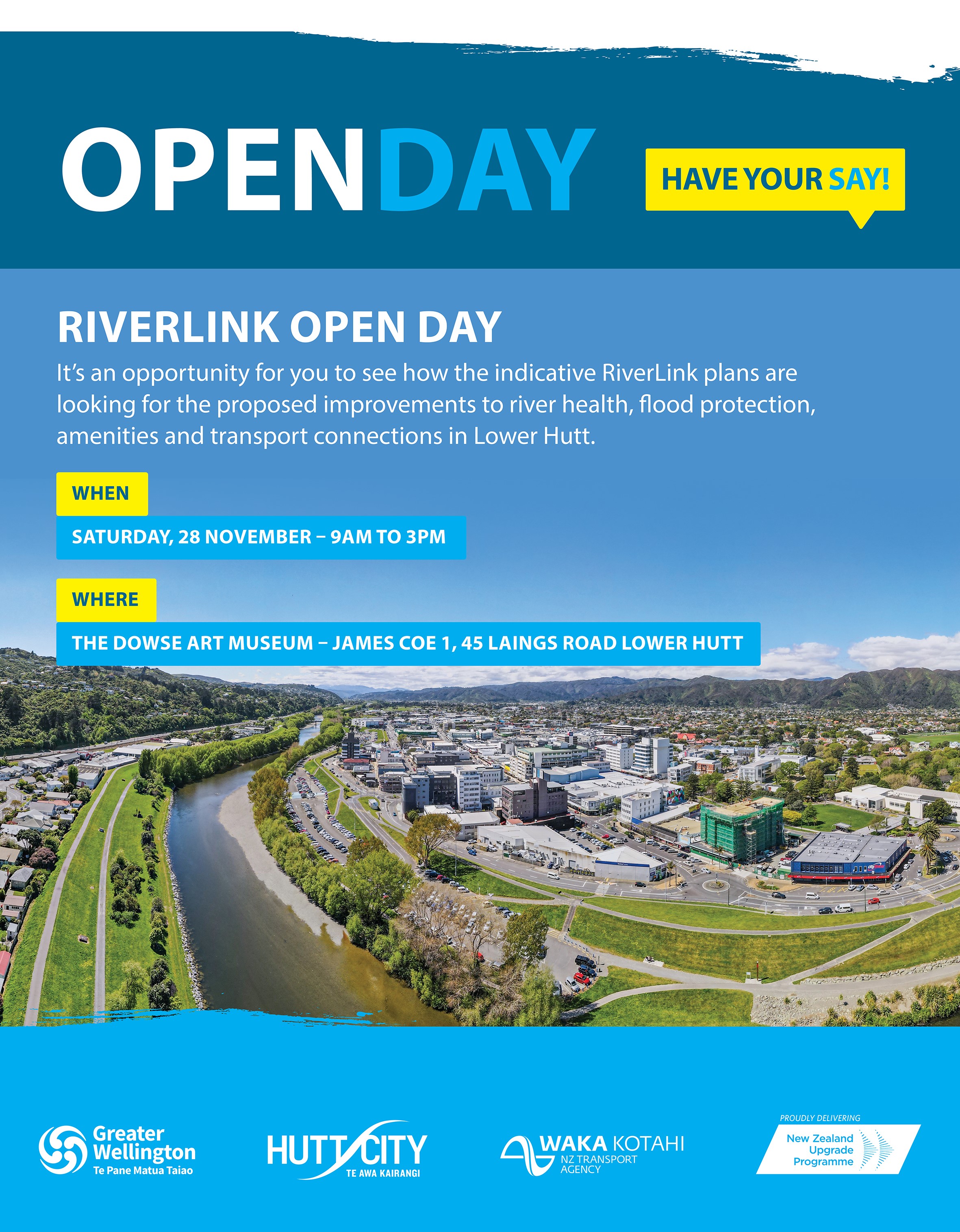 RiverLink | Have Your Say | Greater Wellington
