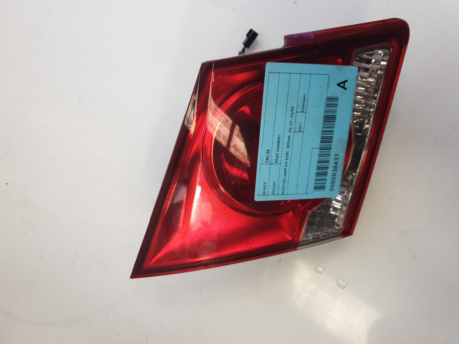 View Auto part Rear Garnish Holden Cruze 2011