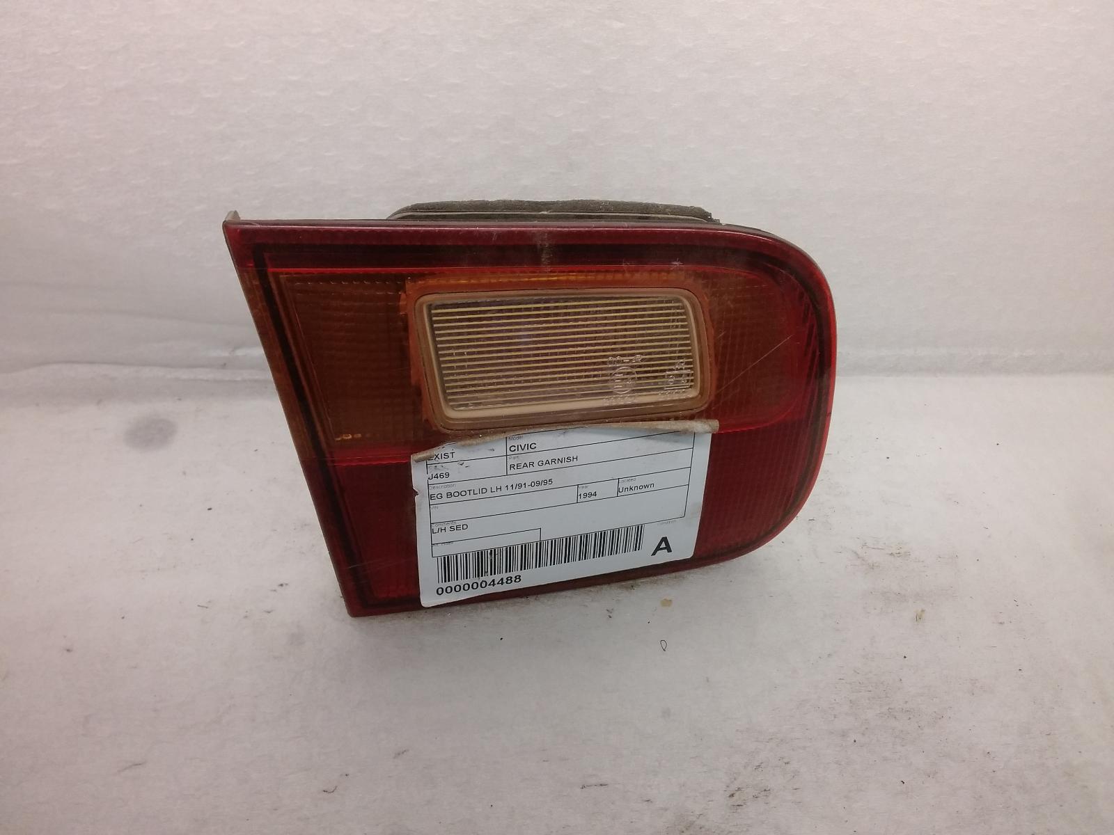 1994 Honda Civic Rear Garnish View Auto part Rear Garnish Honda Civic 1994