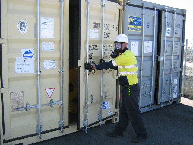 Fumigation services for quarantine management