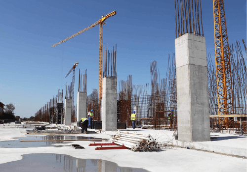 piers concrete pumping