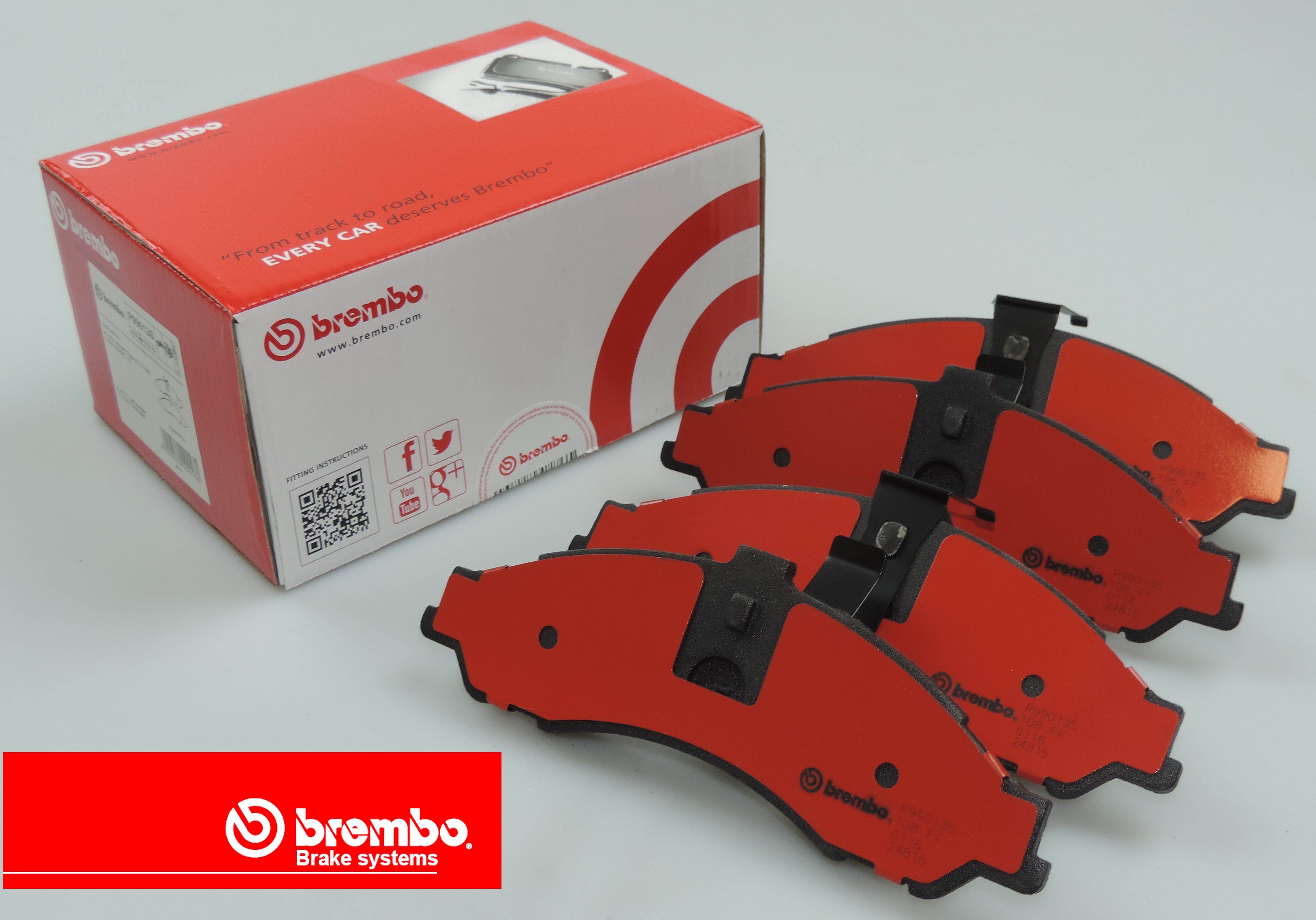 BREMBO HEAVY DUTY brake pads FRONT for HOLDEN COMMODORE VT VX VU VY VZ