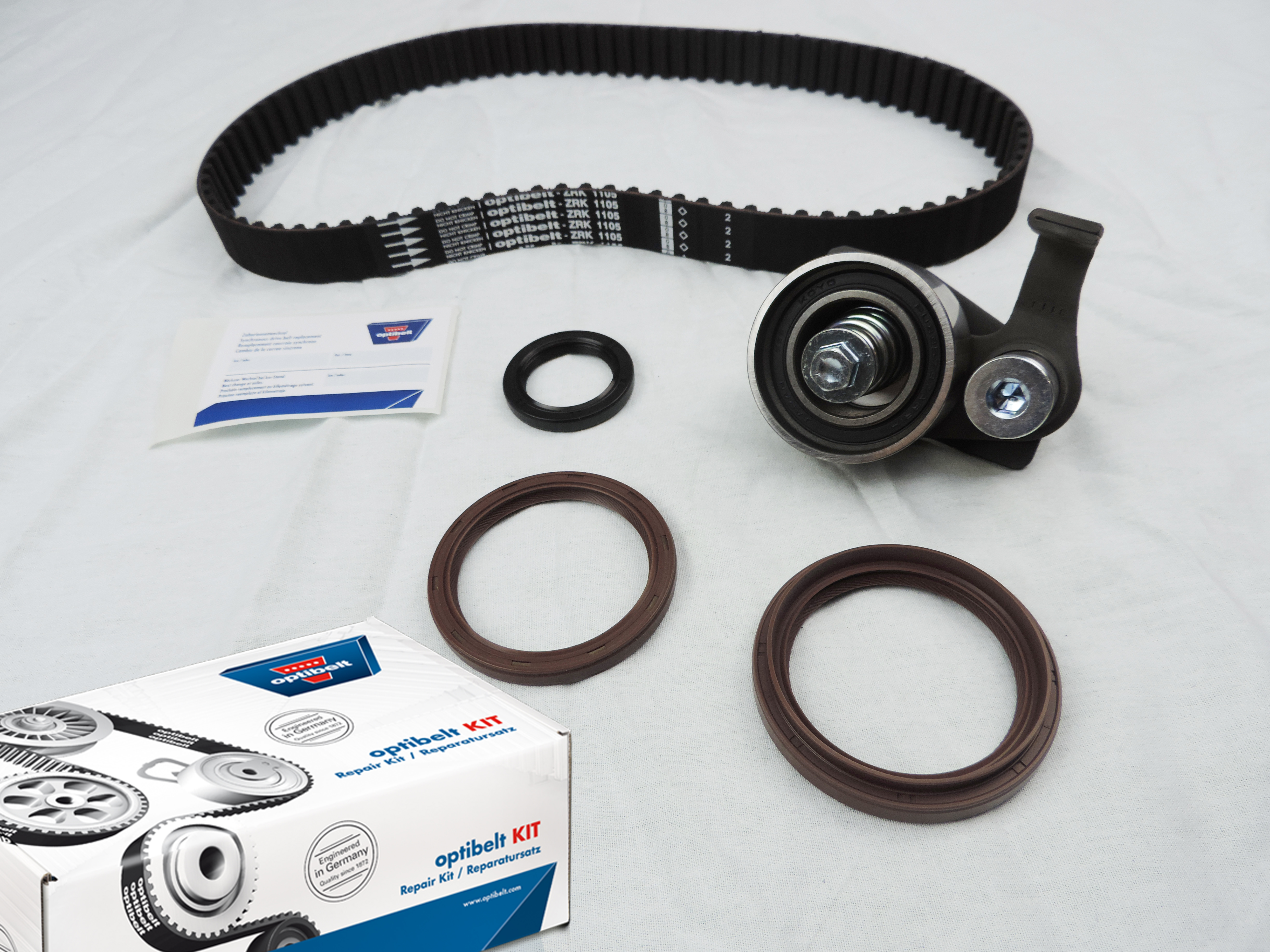 OPTIBELT timing belt kit for TOYOTA landcruiser HDJ80 1HDT 4.2l diesel