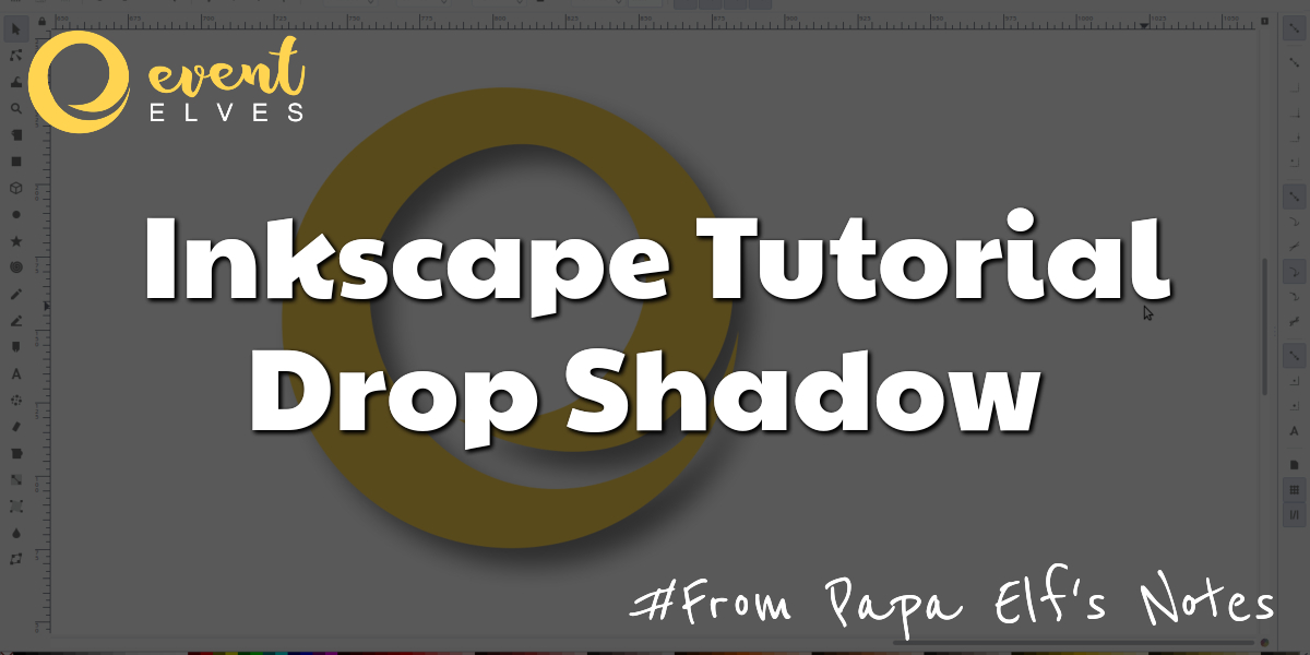Inkscape Tutorial: Adding a Drop Shadow