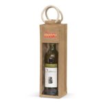 108039 – Serena Jute Wine Carrier