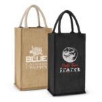 109082 – Donato Jute Double Wine Carrier