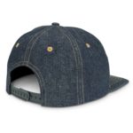 114246 – Denim Flat Peak Cap