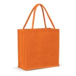 115324 – Monza Jute Tote Bag – Colour Match
