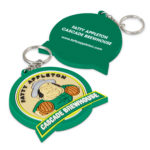 117205 – PVC Key Ring Large – One Side Moulded