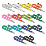 116611 – Soft Touch Logo Lanyard