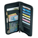 B253 – Bonded Leather Travel Wallet